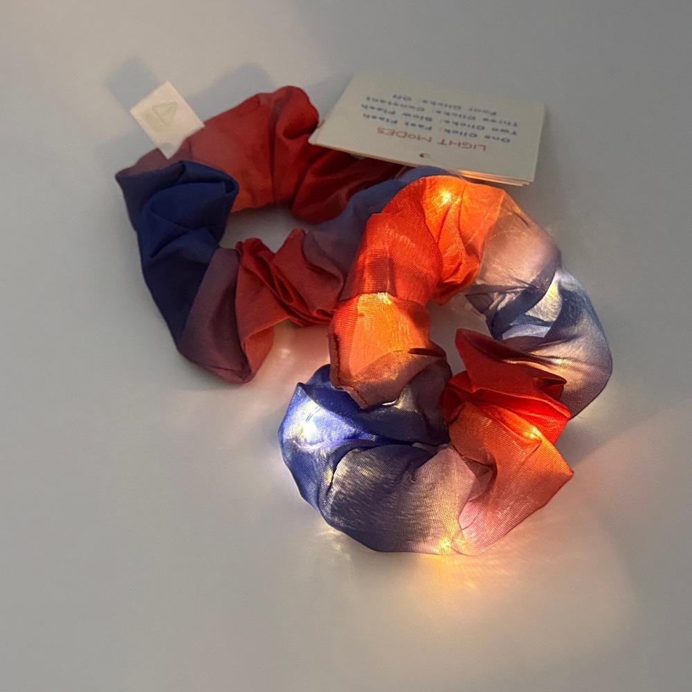 Light up Hair ties x2